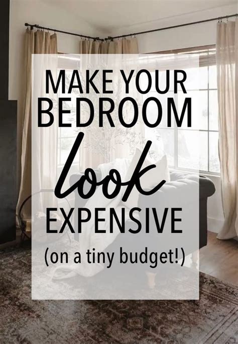 Ways To Make Your Bedroom Look Expensive On A Tiny Budget