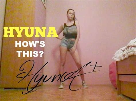 HyunA 현아 어때 How s this Dance Cover YouTube