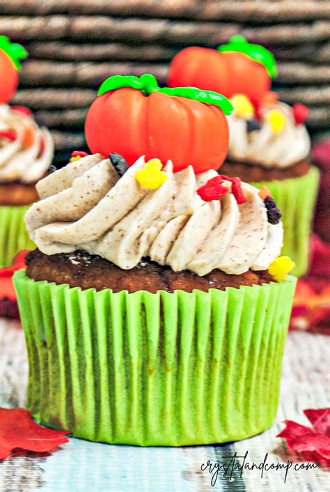 Fondant Pumpkin Cupcake Recipe