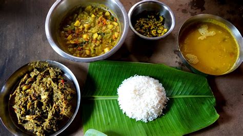 Summer Season Village Bengali Lunch Thali | Quick & Easy Village Lunch ...