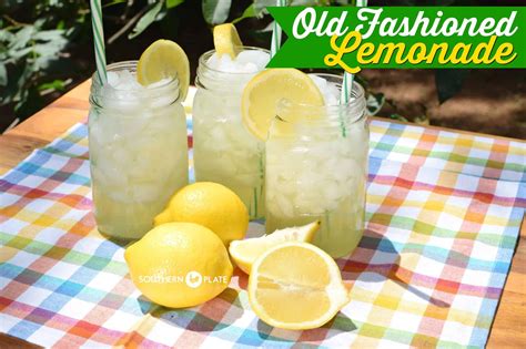 Old Fashioned Southern Lemonade Recipe