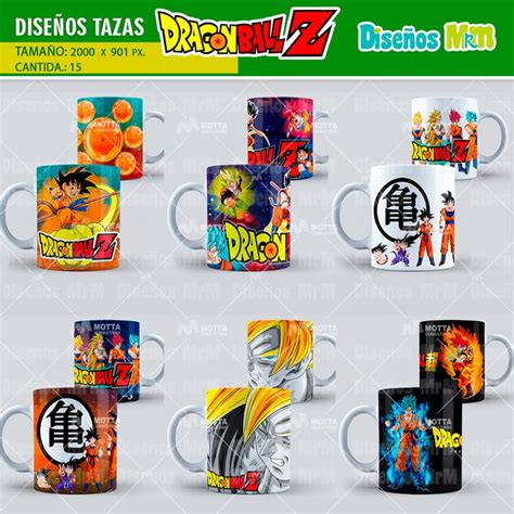 Desing Mugs Dragon Ball Sublimar Tazas