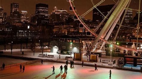 An Ice Skating Rink In Montreal's Old Port Will Host DJ Nights Under ...