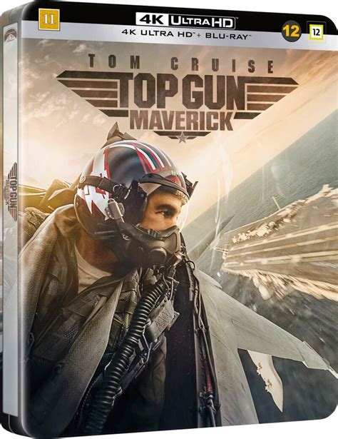 Top Gun Maverick Steelbook 4k Ultra Hd Blu Ray Film → Køb Billigt