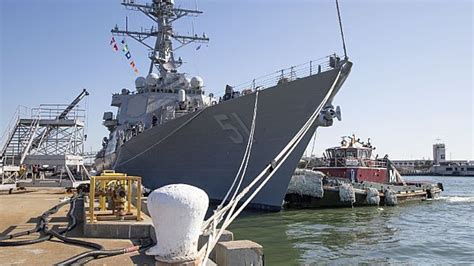 Navy Builds 2nd New Super High Tech Flight Iii Destroyer Fox News