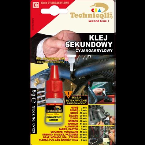 Klej Sekundowy Cyjanoakrylowy Technicqll G Hurtoils Pl