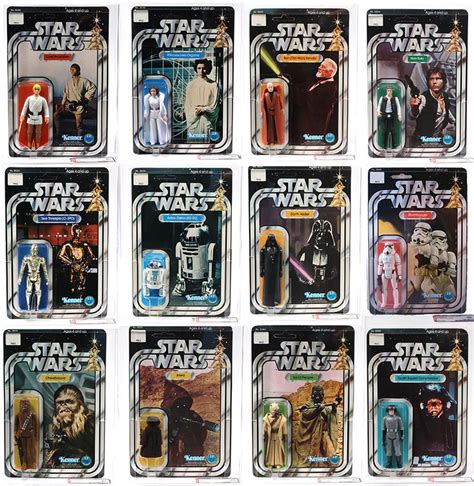 Vintage 12 Backs Star Wars Action Figures Action Figure Fury