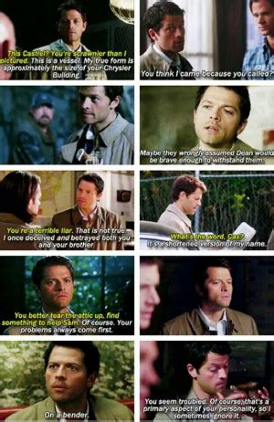 Supernatural Quotes Castiel Head. QuotesGram