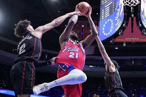 Joel Embiid Scores 35 As The 76ers Deal Pistons A Franchise Record 22nd