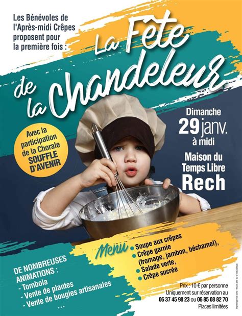 Agenda à Sarralbe 29 01 2023 Fête de la Chandeleur