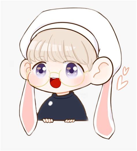 Transparent Exo Monster Png - Exo Baekhyun Chibi Fanart, Png Download ...