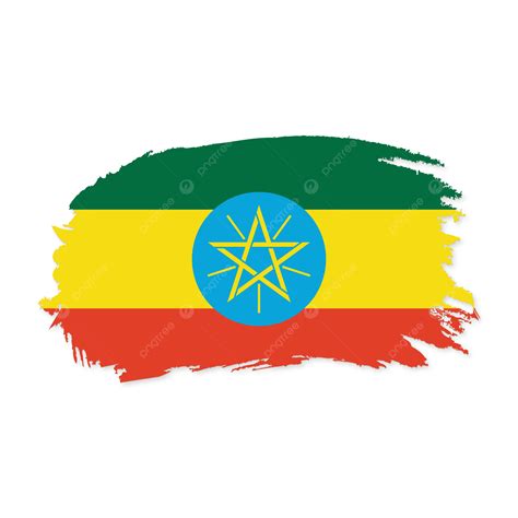 Ethiopia National Vector Flag With Transparent Ethiopia Ethiopia Flag