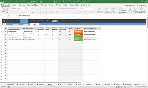 Pacote Planilhas Para Gest O Da Qualidade Em Excel Elo