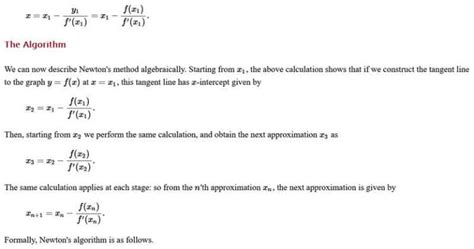 Newton’s Method Formula ⭐️⭐️⭐️⭐️⭐️