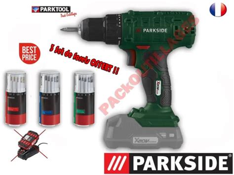 Parkside Perceuse Visseuse Sans Fil Pbsa Li A V Sans Batt