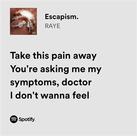 Escapism Raye Pretty Lyrics Just Lyrics Song Quotes