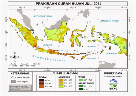 Gambar Peta Curah Hujan Di Indonesia