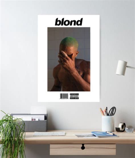 Frank Ocean Blonde Poster Etsy