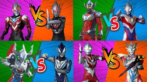 ULTRAMAN ORB VS ORB DARKNESS TARO TRIGGER RIBUT Z DELTA BLACK