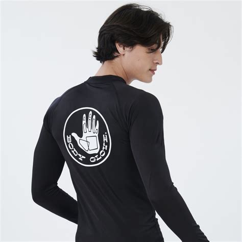 Body Glove Men S Swimwear Rash Guard เสื้อแขนยาว ลายโลโก้กลม Shopee Thailand