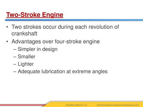 Ppt Principles Of Engine Operation Two And Four Stroke Engines Powerpoint Presentation Id