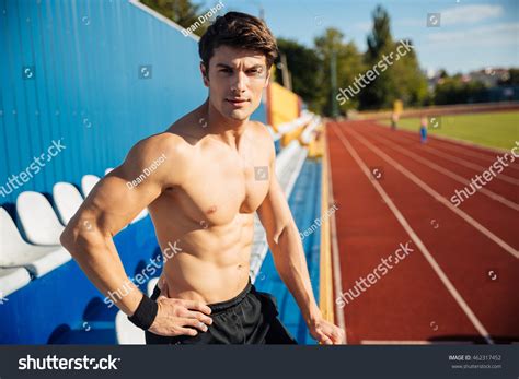 Naked Sexy Handsome Male Athlete StadiumẢnh có sẵn462317452 Shutterstock