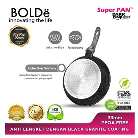 Jual Bolde Super Pan Fry Pan Cm Granite Coating Frypan Cm