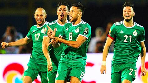 Can 2019 Lalgérie Remporte Le Choc Et Se Qualifie Pour Les 8es De Finale