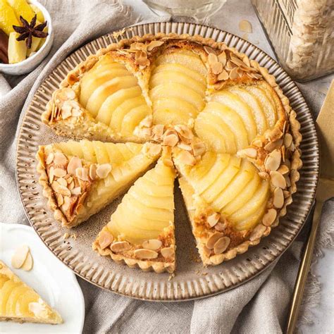 French Pear Frangipane Tart | Emma Duckworth Bakes