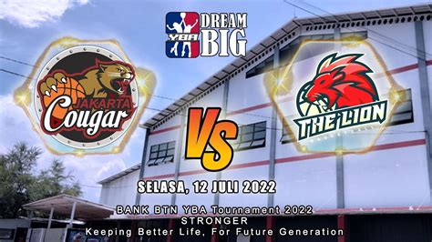 Live Cougar Jakarta Vs The Lion Yba Tournament Summer U Pi