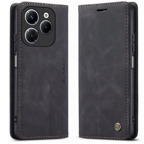 Etui do Infinix Smart 8 Hot 40i PORTFELOWE SKÓRZANE ZAMYKANE NA