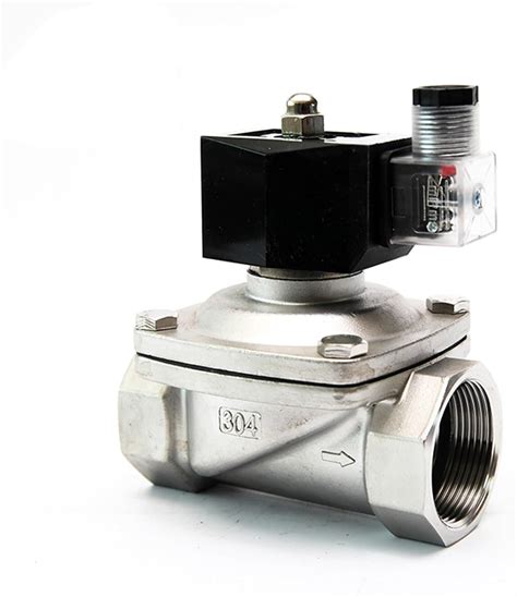 1 12 Electronic Solenoid Valve 220 Waterproof Stainless Steel Normally Closed 220v 12v 24v