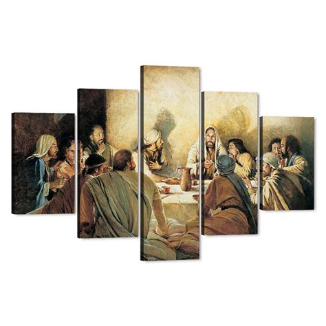 Buy The Last Supper Canvas Wall Art Pieces The Last Supper Wall