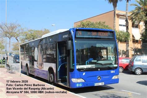 La Alcoyana Subus Vectalia Mercedes O Citaro Autos Y Motos