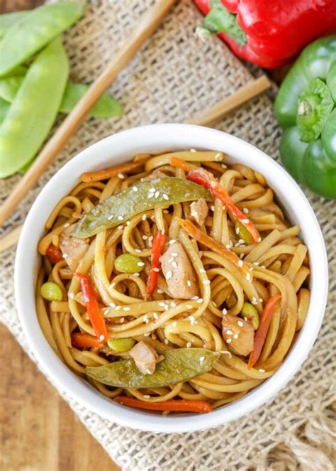 Crock Pot Chicken Lo Mein Easy Delicious Lil Luna