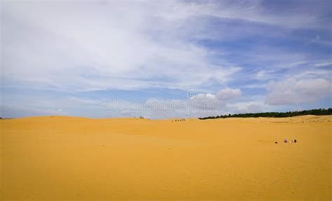 Red Sand Dunes in Mui Ne, Vietnam Stock Image - Image of nature ...