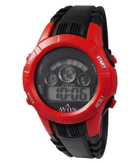 A Avon Sport Digital Black Dial Watch 1001191 Buy A Avon Sport