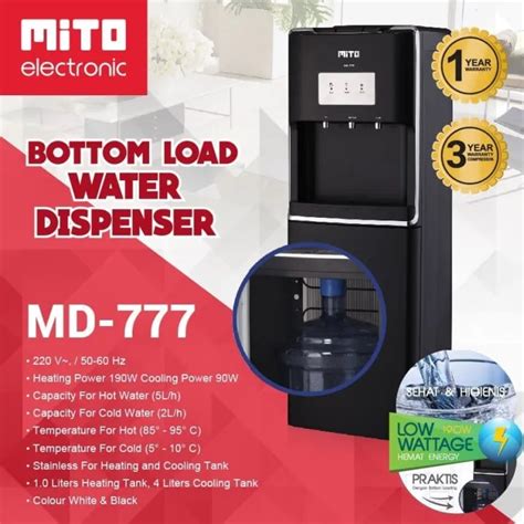 Mito MD 777 Water Dispenser Galon Bawah MD777 Lazada Indonesia