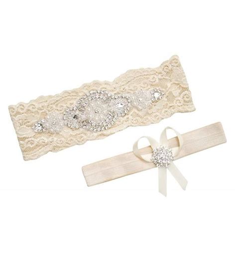 Garters For Brides Ivory Garter Wedding Garter Beaded Garter