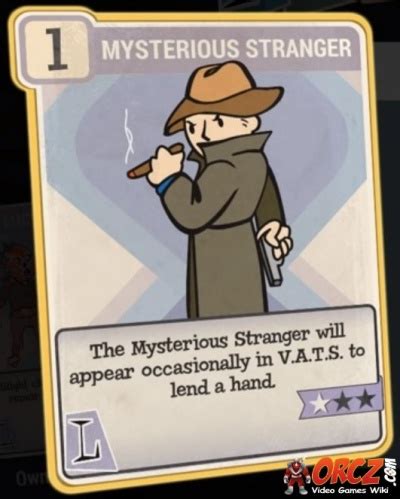 Fallout 76 Mysterious Stranger Orcz The Video Games Wiki