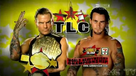 WWE 13 CM Punk Vs Jeff Hardy SummerSlam 2009 TLC Promo YouTube