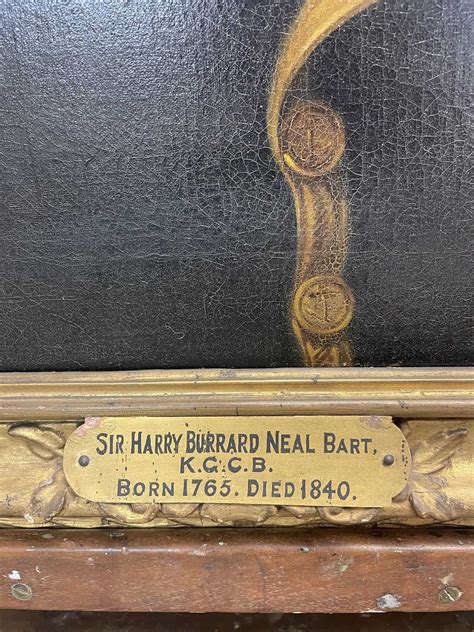 Lot 1212 Regency Portrait Of Sir Harry Burrard Neal