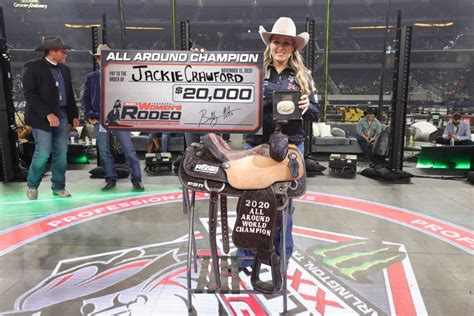 Five Women Crowned Womens Rodeo World Champions In Atandt Stadium At