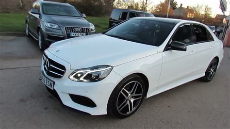 Mercedes Benz E Class 2 1 E220 Bluetec Amg Night Edition Premium 2016 65 Youtube