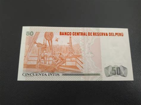 Bancnota Intis Peru Antic Shop Antichitati