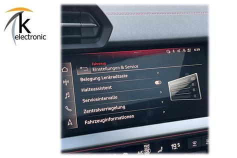 Audi A Y Halteassistent Berganfahrassistent Freischalten