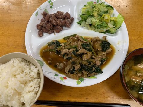 2月20日 夕食 山のふるさと合宿 かじかの里学園