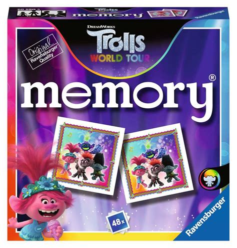 Trolls World Tour Mini Memory® Childrens Games Games Products