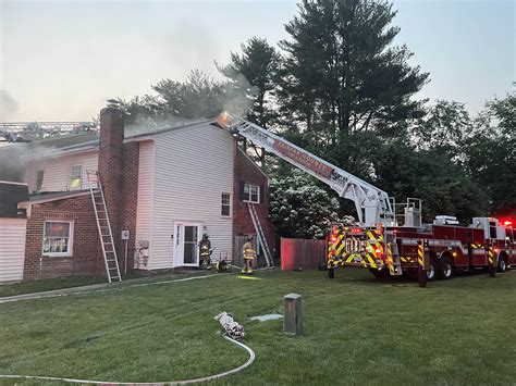 Fairfax County Fire Rescue On Twitter Units Are On A Scene Of A Reported Townhouse Fire In The