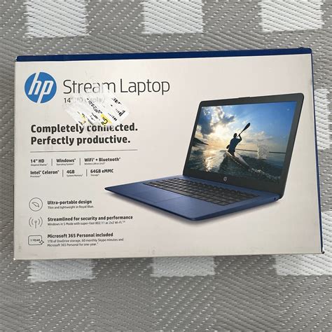 NEW HP Stream Laptop 14 14 CB171WM 64GB Intel Celeron N4000 1 1